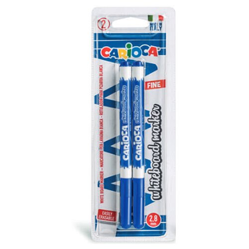 Carioca Whiteboard Flomaster za tablo modre barve 2 kom Cene