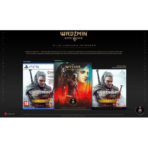 The Witcher 3 Wild Hunt Complete Edition & 10th Anniversary Steelbook (PS5) Cene