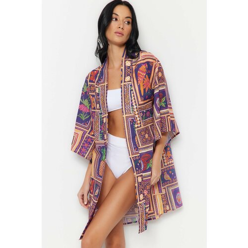 Trendyol Kimono & Caftan - Multi-color - Relaxed fit Cene