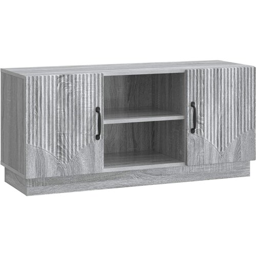 TV ormar Siva sonoma 102 x 34,5 x 47 cm Konstruirano drvo Cene