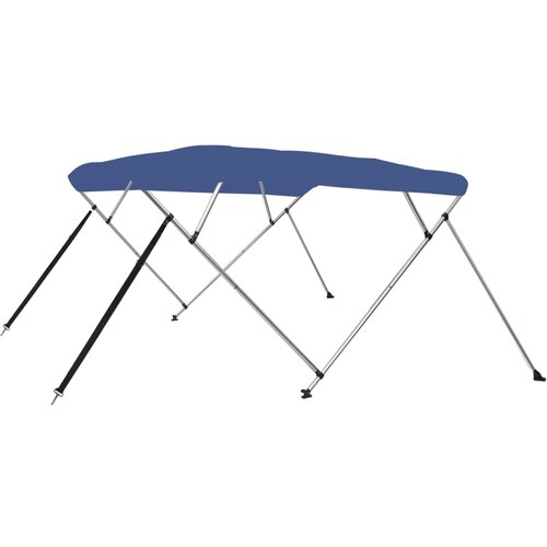 vidaXL tenda bimini s 4 luka plava 243 x 196 x 137 cm Cijene