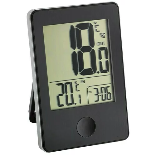 Tfa Dostmann Bežični termometar (Digital, 23 x 90 mm, Domet senzora: 50 m, Crne boje)