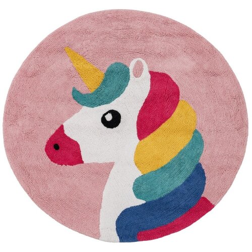 Ixia Pamučni dječji tepih ø 100 cm Unicorn – Cijene