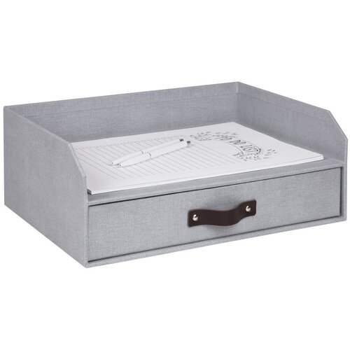 Bigso Box of Sweden Kartonski organizator dokumentov s predalom Walter &amp;ndash; Slike