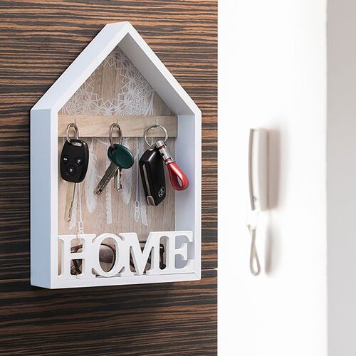  Drvena vje&amp;scaron;alica za ključeve Home Slike