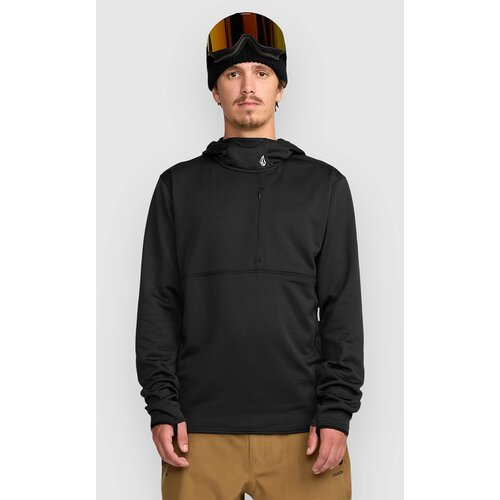 Volcom Gridlock Hooded P/O Pulover iz flisa black Slike