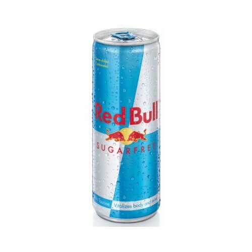 Red Bull sugar free energetski napitak 250ml limenka Slike
