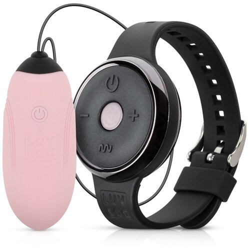 LUV EGG With Watch - Pink Slike