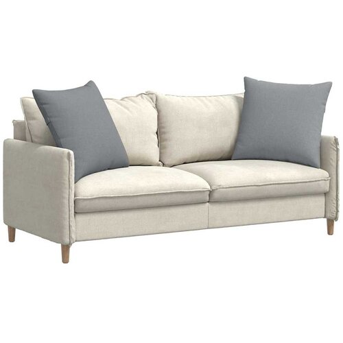  Jastučići za sofu 2 pcs Svijetlo siva 80 x 80 cm tkanina Slike