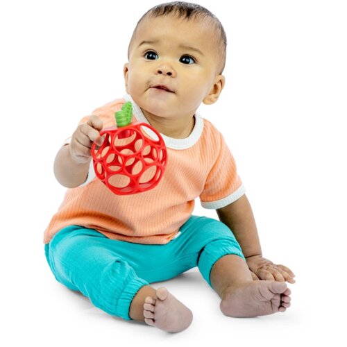 OBALL Teether My Own&amp;trade; grickalica za bebe Apple 1 kom Slike