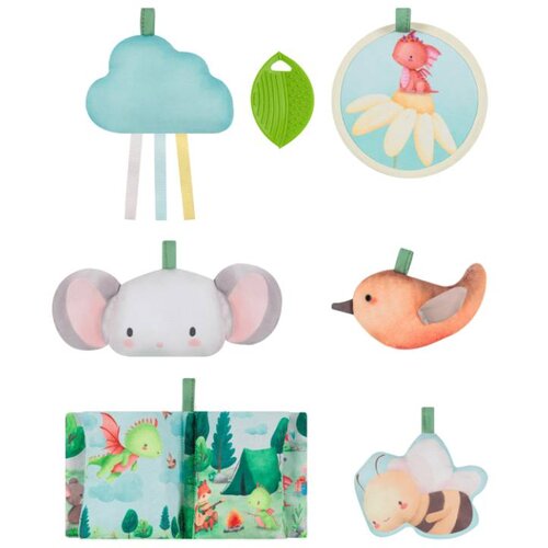 Lionelo Inga Podloga za igru Baby Gym, Multicolor Slike