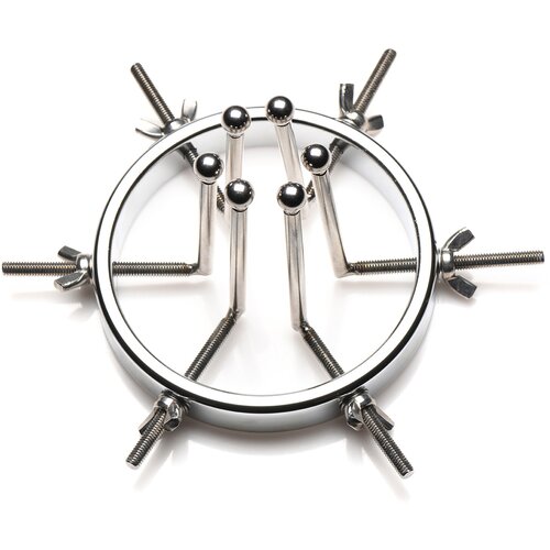 Master Series Oculus Stainless Steel Anal Explorer Silver Cene