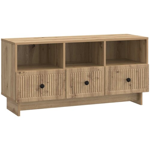 vidaXL TV omarica Artisan hrast 102 x 34,5 x 50 cm Inženirski les, (5000202742) Cene