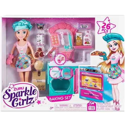Sparkle Girlz - kuharica set za igru (lutka 27cm) 100183