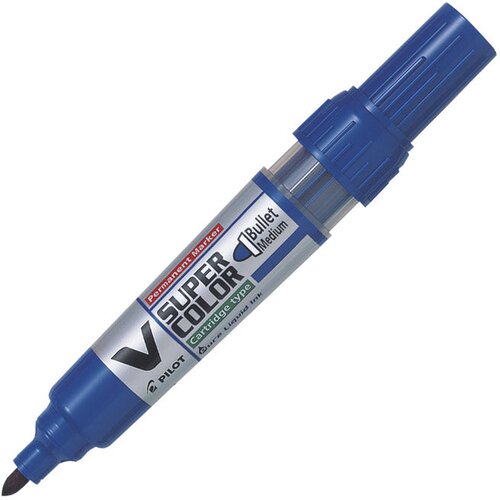 Marker PERMANENTNI 0,9MM OKRUGLI VRH V SUPER COLOR BEGREEN PILOT SCA-VSC-M-BG PLAVI Cijene