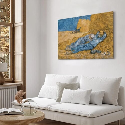  Slika - Vincent van Gogh &amp;ndash; Noon: Rest from Work 90x60 Standard Slike