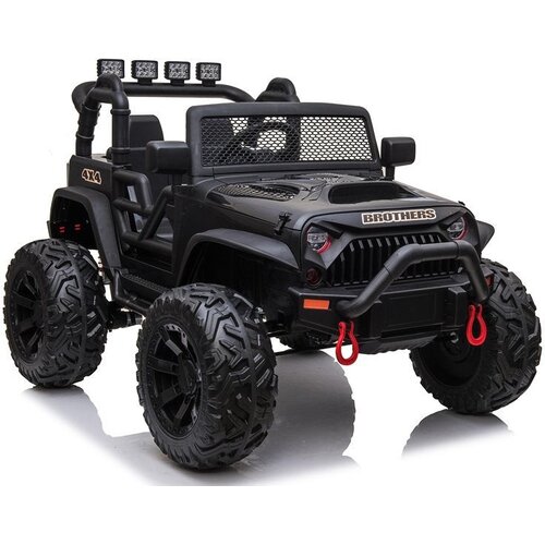  Avto na akumulator Jeep JC666 Brother - črn/lakiran Cene