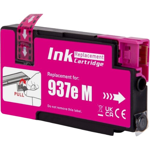  Kartu&scaron;a za HP 937e rdeča/magenta (4S6W7NE) - kompatibilna (ne dela na modelih tiskalnikov, ki se končajo na 'e') Cene