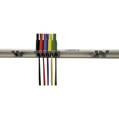 SKS Hirschmann test lead set\, holder with 10 safety test leads, (20423190) Cene
