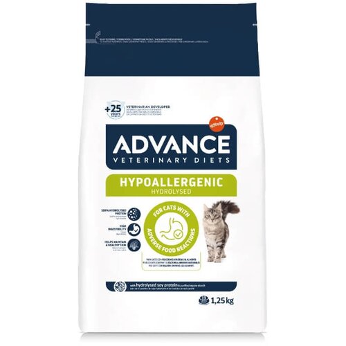 Advance veterinarska dieta za mačke Hypoallergenic - sojine beljakovine 1,25 kg Cene