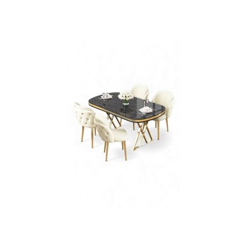 Hanah home Trpezarijski set, 5 dijelova, svijetlozelena Cene