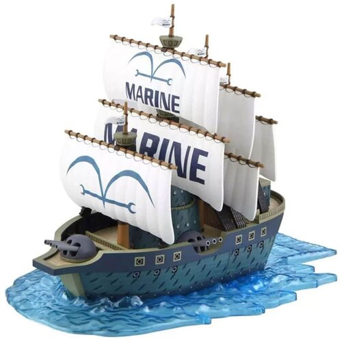 Bandai Construction Set One Piece - Grand Ship Collection - Marine Warship Slike