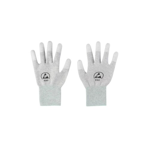 TRU COMPONENTS TC-12539844 ESD rukavice svijetlosiva Veličina haljine: M 2 St. Cijene
