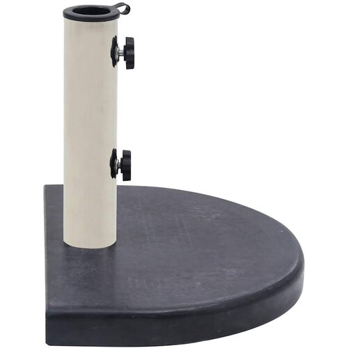  Postolje za suncobran crno 40 x 28 x 4 cm granitno Slike