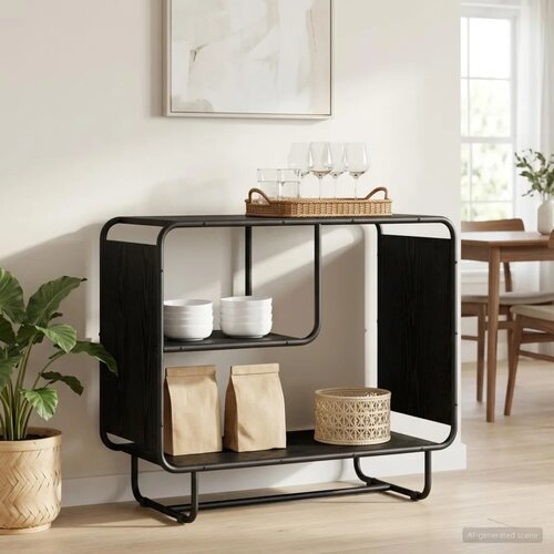  Komoda Crni hrast 80 x 37 5 x 64 5 cm Konstruirano drvo - Crni hrast 80 x 37 5 x 64 5 cm Cene