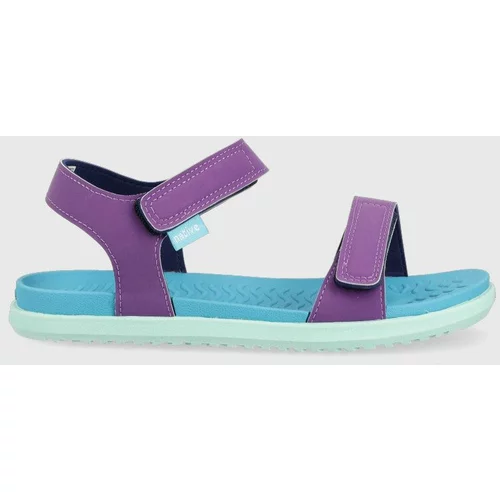 Native Otroški sandali vijolična barva