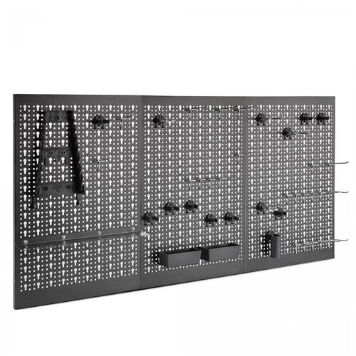 Vonhaus Stenski organizator z nosilci kovinski, 3 kosi Cene