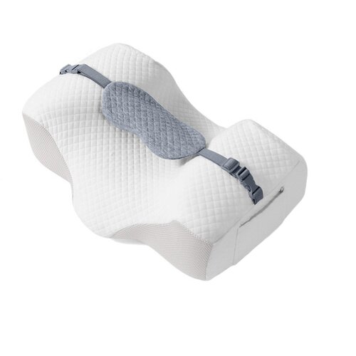 INF 4D cervikalni vzglavnik proti bočnemu spanju s spominsko peno grey+white, (5000309246) Cene