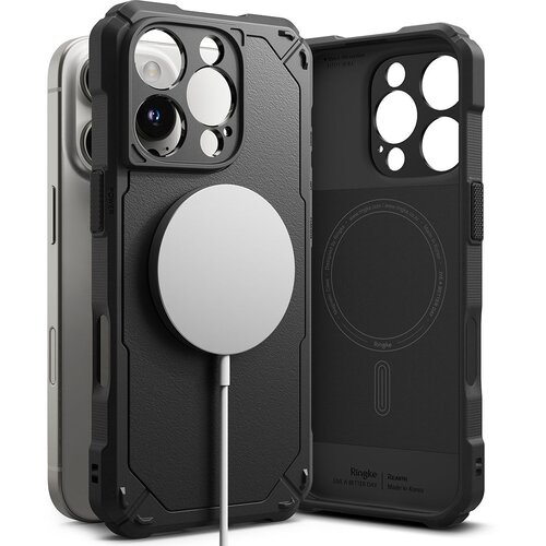 Ringke RUGGED GEAR CASE MAGNETNI ZA MAGSAFE ZA IPHONE 16 PRO ČRN, (21969688) Cene