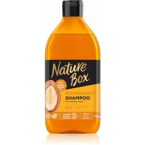 Nature Box Argan intenzivno hranilni šampon z arganovim oljem 385 ml