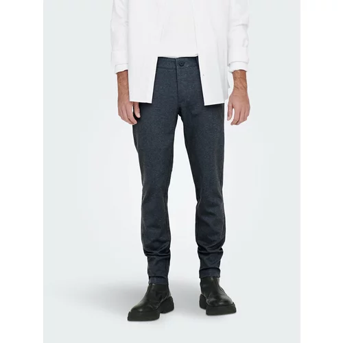 Only & Sons Chino hlače 22022911 Modra Tapered Fit