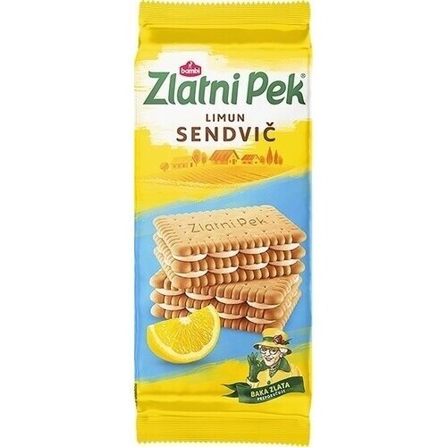 ZLATNI PEK Keks limun sendvič 144g Slike