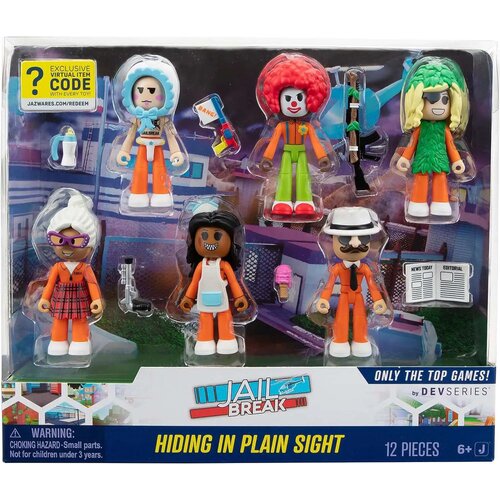 Roblox Jailbreak Hiding in Plain Sight komplet figur 6cm Slike