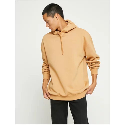Koton Sweatshirt - Brown - Regular fit