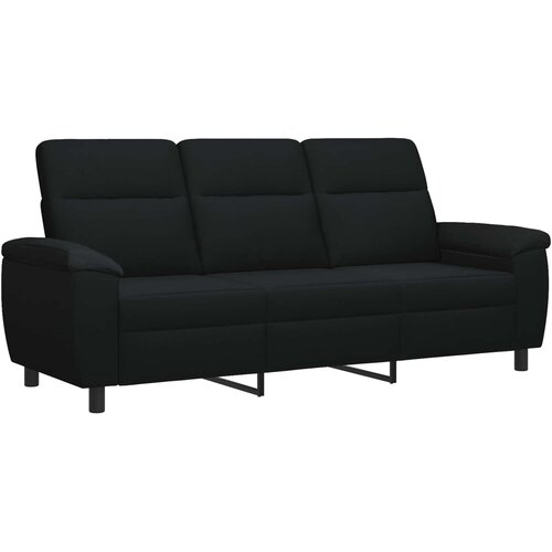 SOFA Crna 214 x 90 x 95 cm Tkanina Slike
