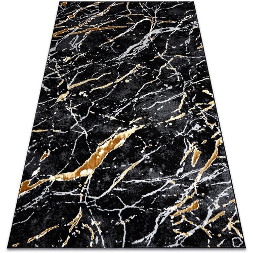 RugsX Preproge Preproga ALLURE 1963 Marmor - strukturna, elegantn 200x290 cm Črna Cene