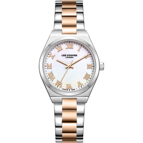Lee Cooper Ženski sat LC08298.530, Srebrno kući&amp;scaron;te, Srebrno-rose gold Slike