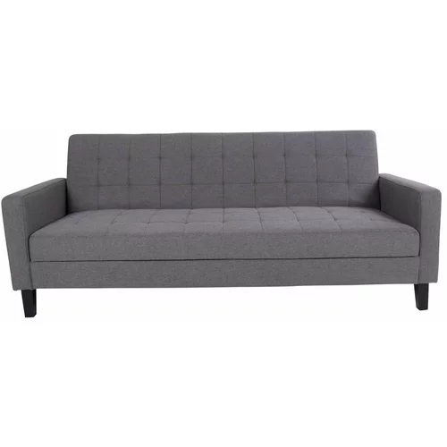 House Nordic Sivi kauč na razvlačenje 109 cm Milton -