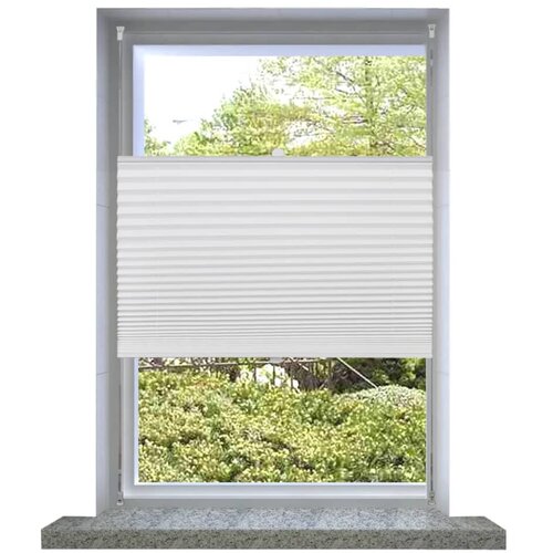 VidaXL Bijele žaluzine 100 x 100 cm Slike