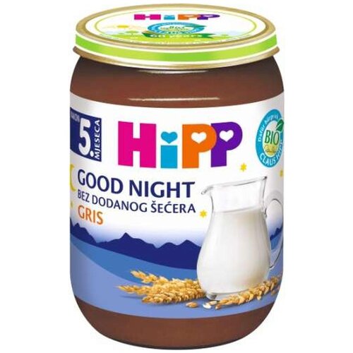 Hipp Kašica za lahko noč – zdrob Cene