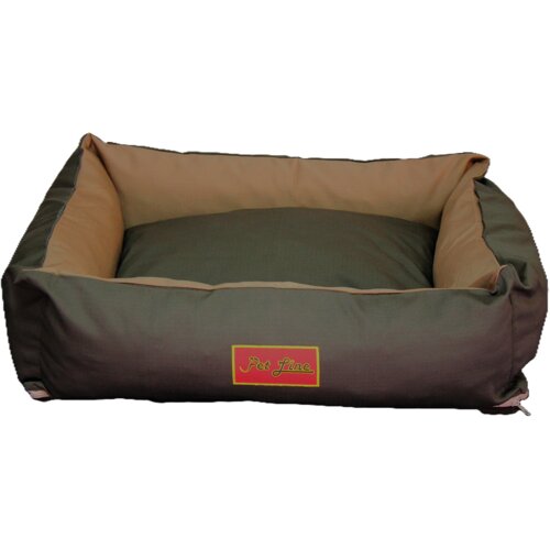 Pet Line Krevet za pse, 60x45cm, Maslinasto-braon Slike