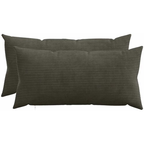  Presvlaka za jastuk 2 pcs HEERLEN Antracit 40 x 80 cm Kord - Antracit 40 x 80 cm 2 Cijene