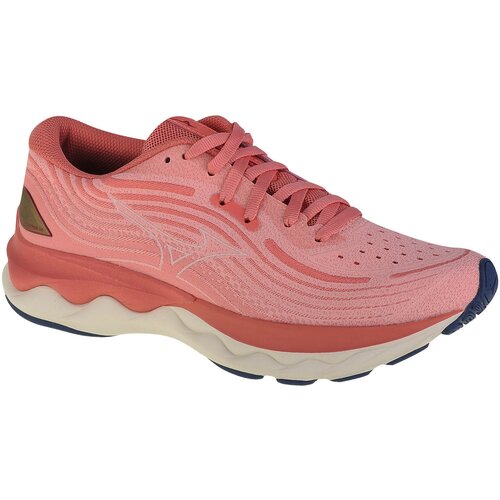Mizuno Tek &amp;amp; Trail Wave Skyrise 4 Rožnata Slike