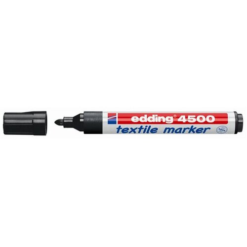 Edding vodootporni marker t-shirt E-4500 2-3mm crna Slike