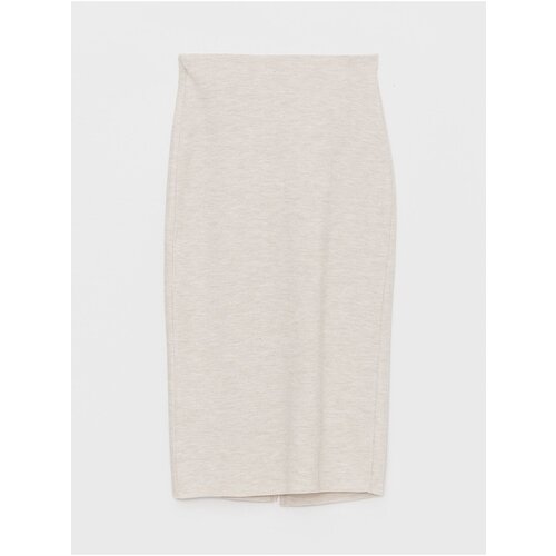 LC Waikiki Women's Tight Fit Plain Knitwear Skirt Cene
