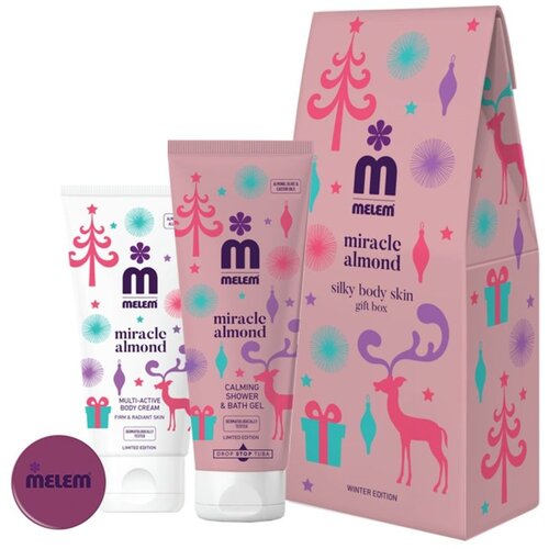 Melem Miracle almond poklon set Slike